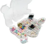 Set de Cuentas para Pulsera Conejo – Paquete x 12 unidades
