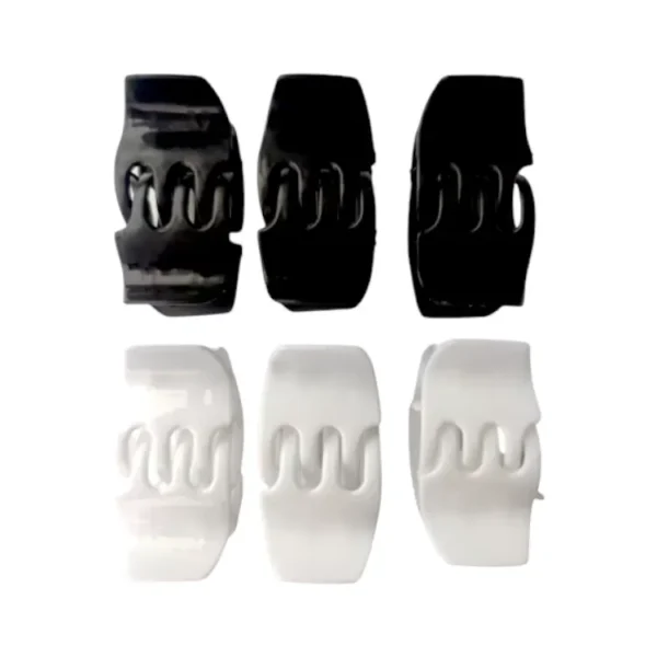 Clip de cabello de 3.5cm - Paq x 12 unid