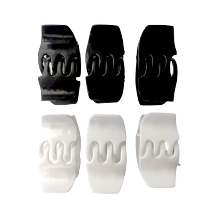 Clip de cabello de 3.5cm - Paq x 12 unid