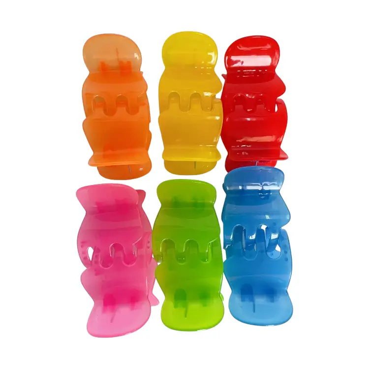 Clip de cabello de 3.5cm - Paq x 12 unid