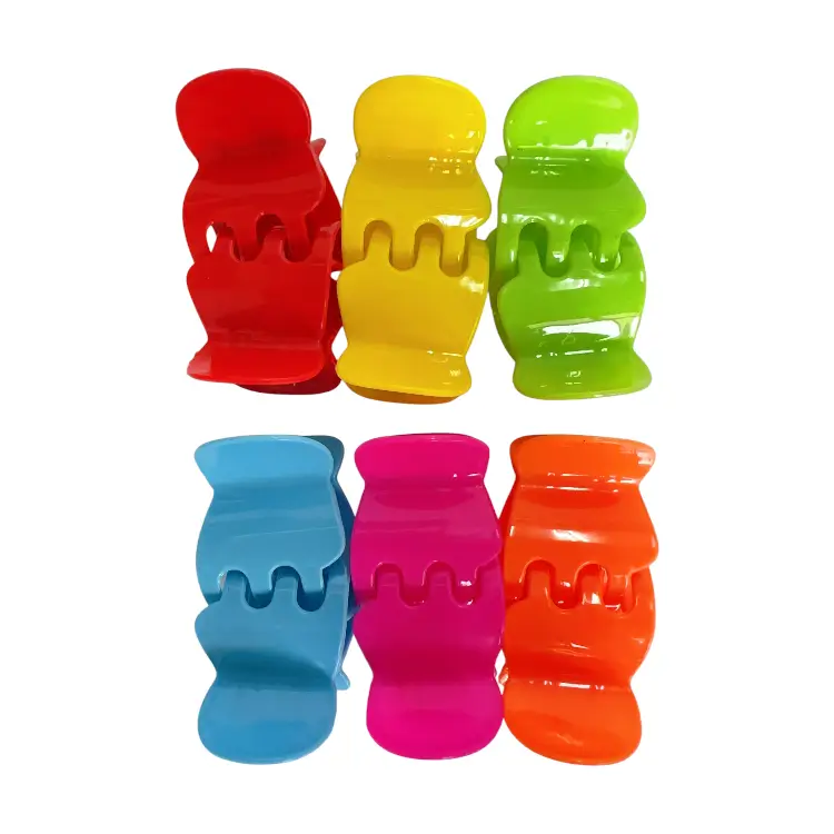 Clip de cabello de 3.5cm - Paq x 12 unid