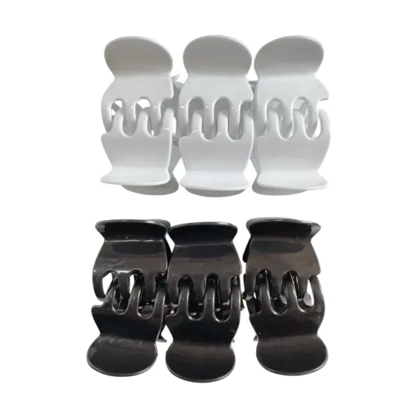 Clip de cabello de 3.5cm - Paq x 12 unid