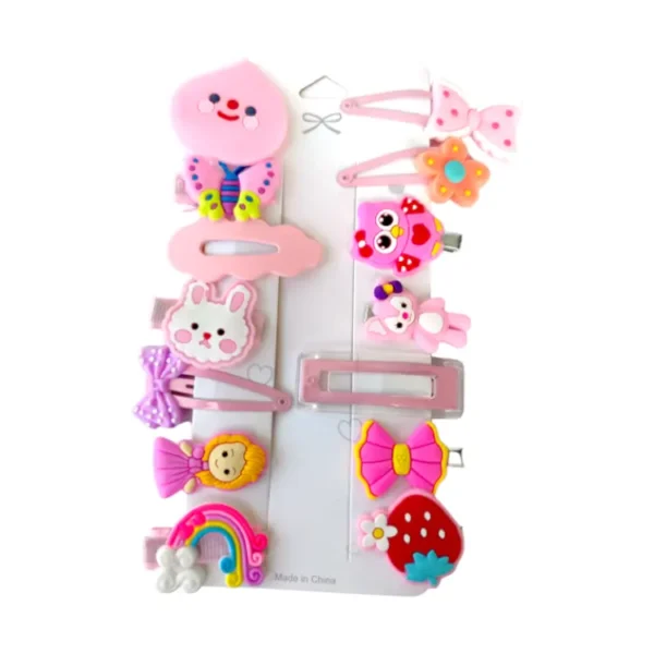 Gancho kawaii – Paq x 12 cartillas