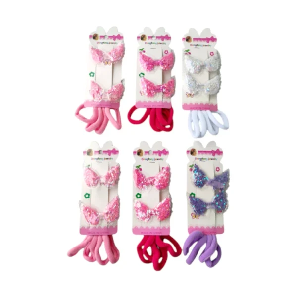 Gancho diseño con colets – Paq x 12 cartillas