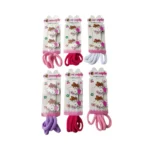 Gancho diseño con colets - Paq x 12 cartillas