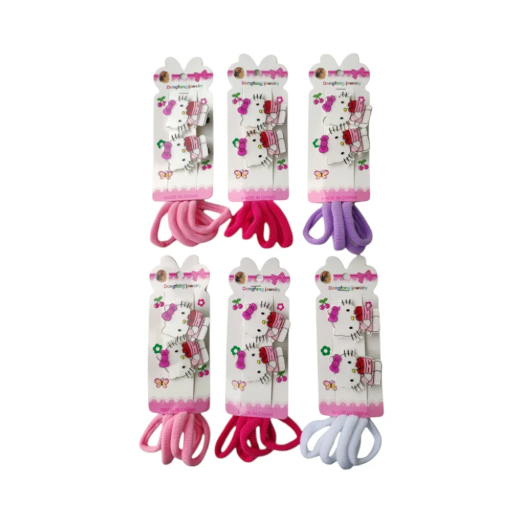 Gancho diseño con colets - Paq x 12 cartillas