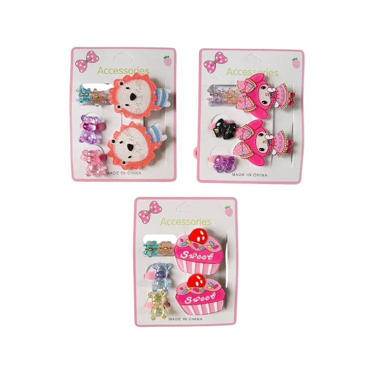 Piojitos y gancho pico kawaii - Paq x 12 unid