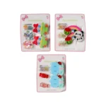 Piojitos y gancho pico kawaii - Paq x 12 unid