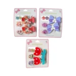 Piojitos y gancho pico kawaii - Paq x 12 unid