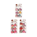 Ganchitos kawaii - Paq x 12 cartillas