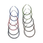 Vincha piel de durazno - Paq x 12 unid