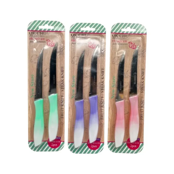 Cuchillo de Mesa x2 Pzas