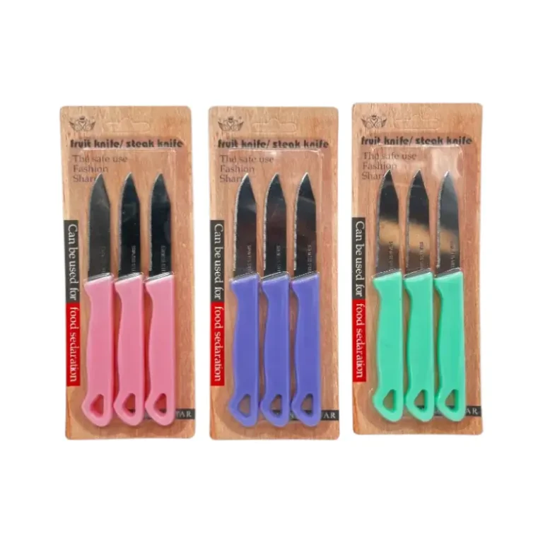 Cuchillo de Mesa x3 Pzas