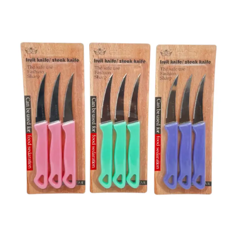 Cuchillo de Mesa x3 Pzas