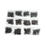 Colet liga arito negro - Paq x 12 unid