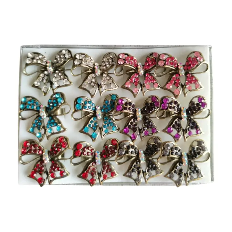 Anillo graduable en caja - Box x 12 unid