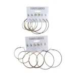 Set de arete noveno / colgante - Paq x 12 cartillas