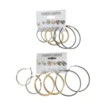 Set de arete noveno / colgante - Paq x 12 cartillas