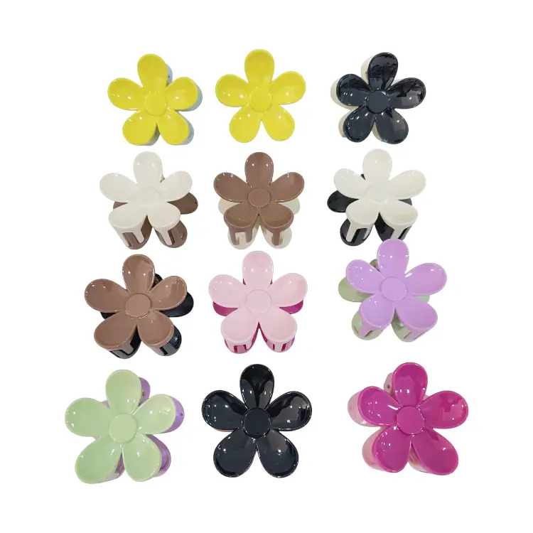 Clip Flor Hawaiana - Paq x 12 unid