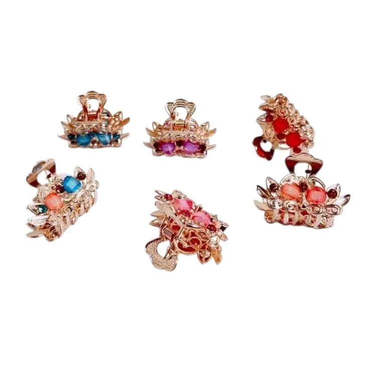 Clip de cabello metal – Paq x 12 unid