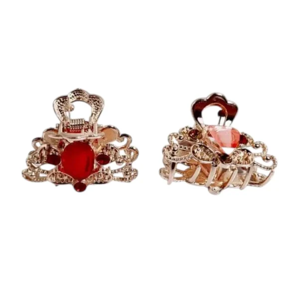 Clip de cabello metal - Paq x 12 unid