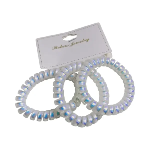 Colet resorte blanco - Paq x 12 unid