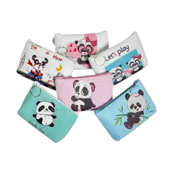 Monedero panda llavero - Paq x 12 unid