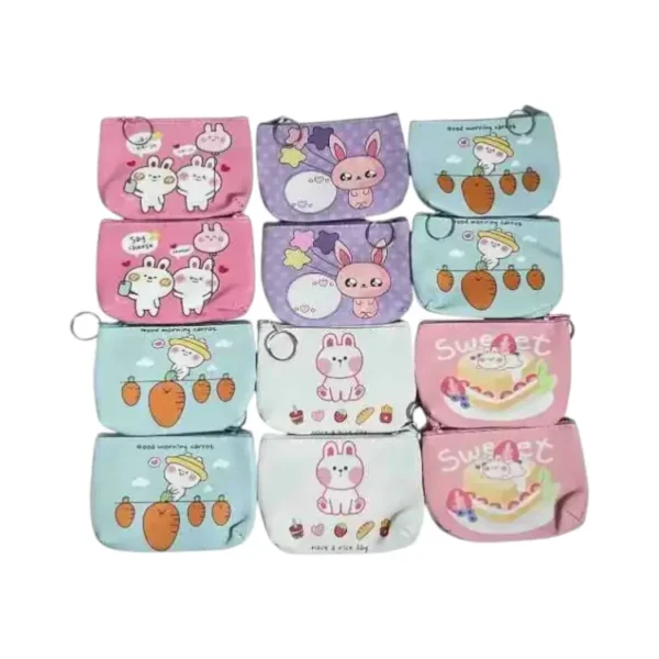Monedero kawaii llavero - Paq x 12 unid