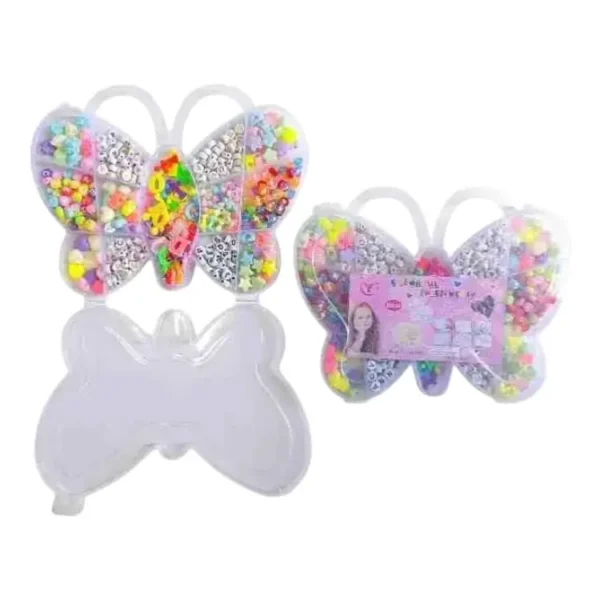 Set de Cuentas para Pulsera mariposa – Paquete x 12 unidades
