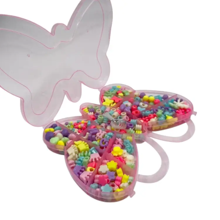 Set de Cuentas para Pulsera Mariposa – Paquete x 12 unidades