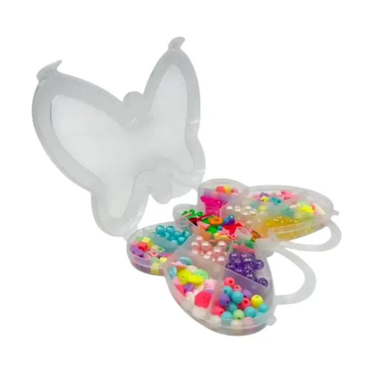 Set de Cuentas para Pulsera Mariposa – Paquete x 12 unidades