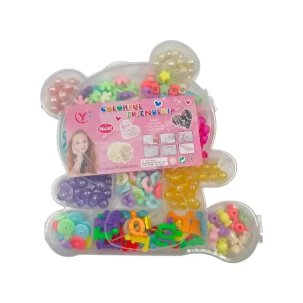 Set de Cuentas para Pulsera Osito – Paquete x 12 unidades