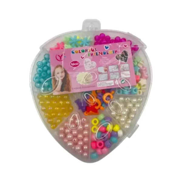 Set de Cuentas para Pulsera Frutilla – Paquete x 12 unidades