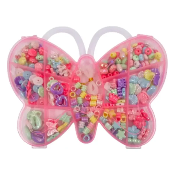 Set de Cuentas para Pulsera Mariposa – Paquete x 12 unidades