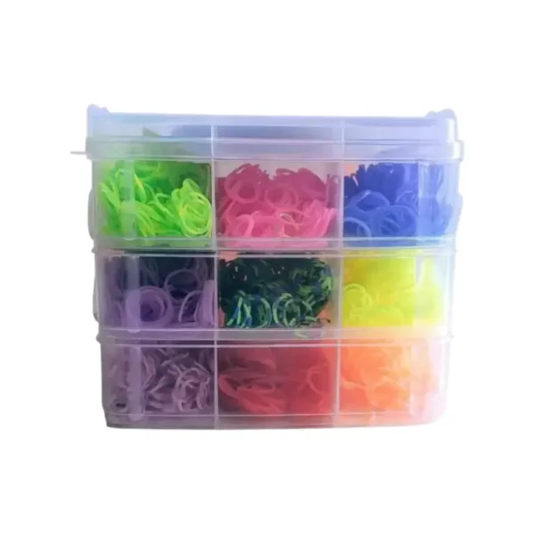 Set de ligas en organizador