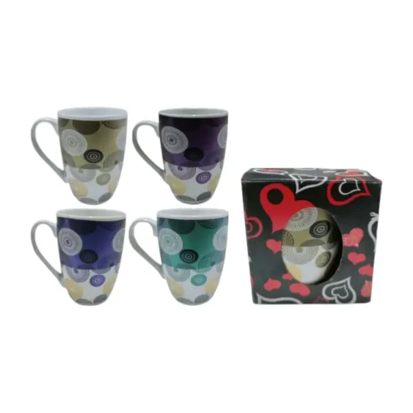 Taza diseño circulos