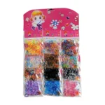 Liga en plancha, delgado/colores – Paq x 12 planchas