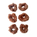 Colet peluche marron - Paq x 12 unid