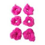 Colet peluche fuccia - Paq x 12 unid