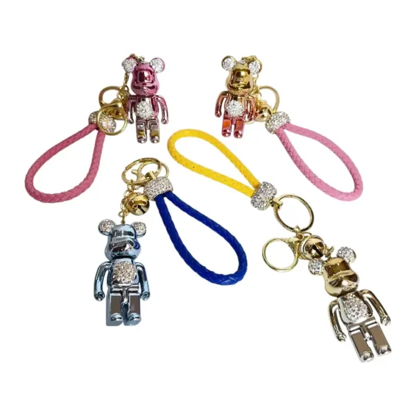 Llavero oso strass