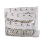 Colet resorte blanco - Paq x 12 unid