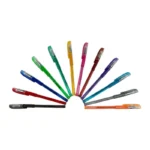 Lapiceros Escarchados X24 Pzs