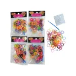 Ligas para armar pulseras – Paq x 12 unid