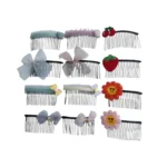 Peinetas de metal - Paq x 12 unid