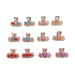 Clip de cabello metal – Paq x 12 unid