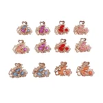 Clip de cabello metal - Paq x 12 unid - Imagen 3