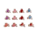 Clip de cabello metal - Paq x 12 unid - Imagen 3