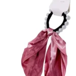 Colet perla con caida 31cm - Paq x 12 unid