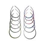 Vincha piel durazno colores – Paq x 12 unid