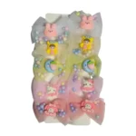 Gancho pico kawaii – Paq x 12 cartillas